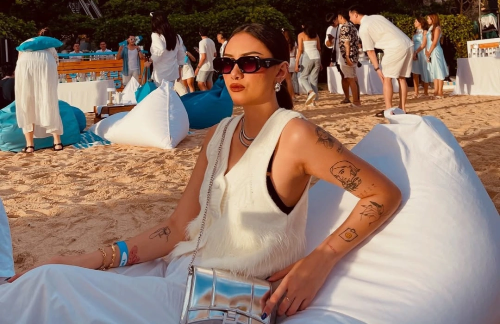 Beby Prisillia, istri Onad, telah dipulangkan setelah hasil tes urine dirinya negatif narkoba. [Instagram @onadioleonardo_official]